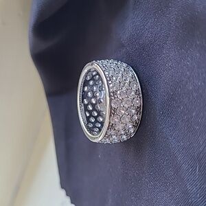 Wide "Infinity" Ring ☆ Size 8 US